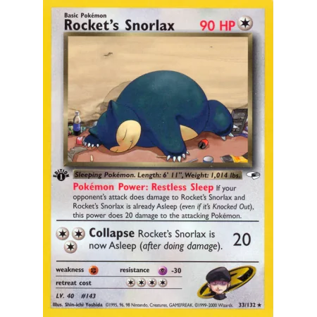 Rocket's Snorlax