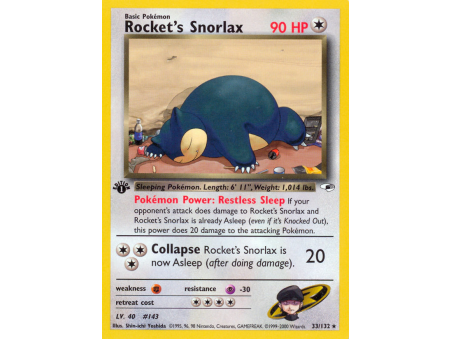 Rocket's Snorlax