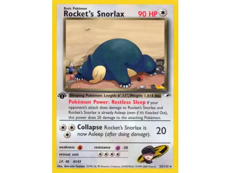 Rocket's Snorlax