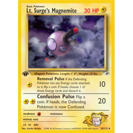 Lt. Surge's Magnemite