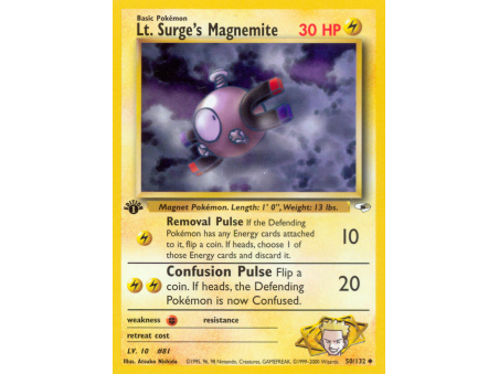 Lt. Surge's Magnemite
