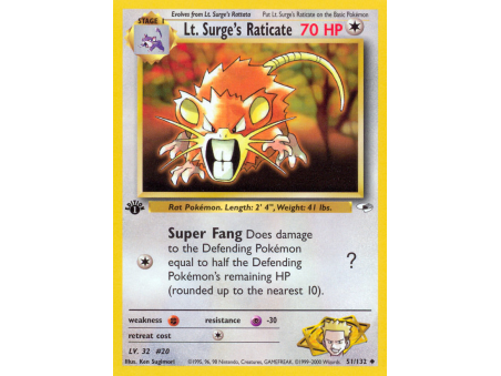 Lt. Surge's Raticate