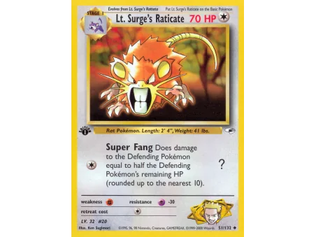 Lt. Surge's Raticate