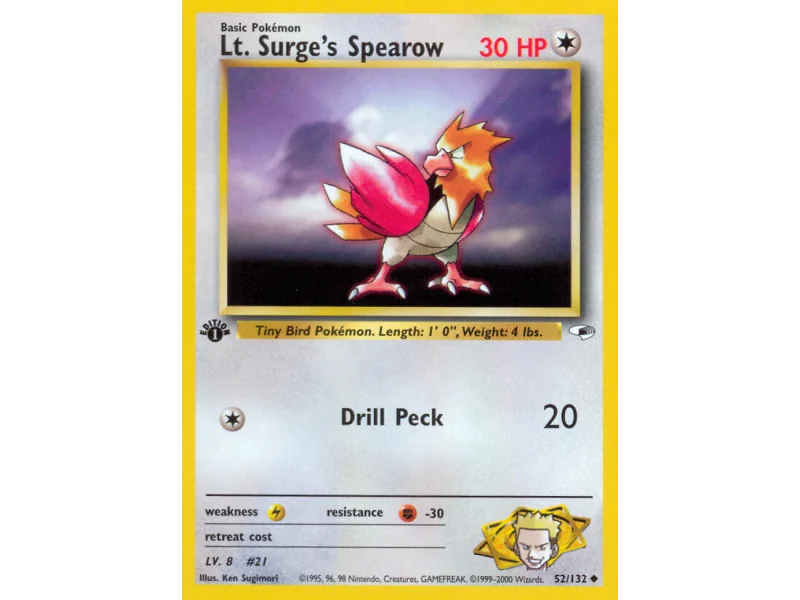 Lt. Surge's Spearow