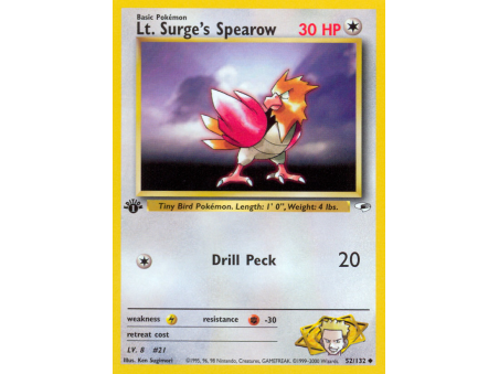 Lt. Surge's Spearow