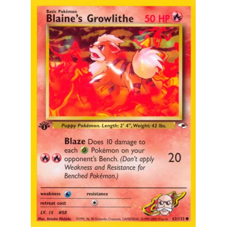Blaine's Growlithe