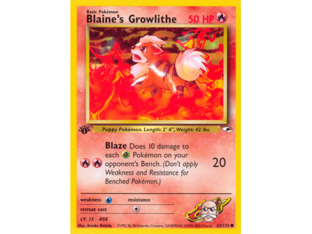 Blaine's Growlithe