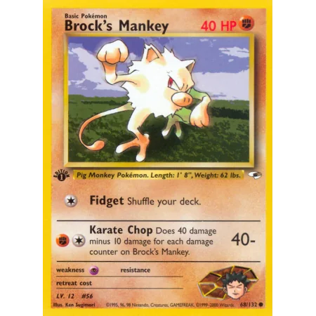Brock's Mankey