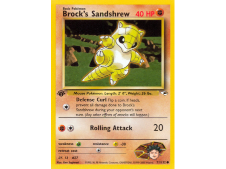 Brock's Sandshrew