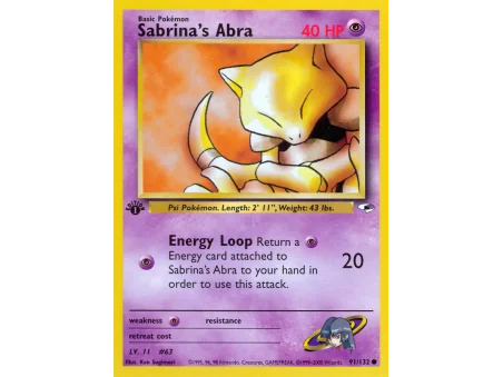 Sabrina's Abra