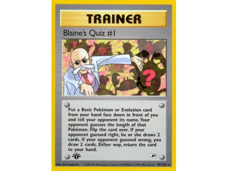 Blaine's Quiz 1