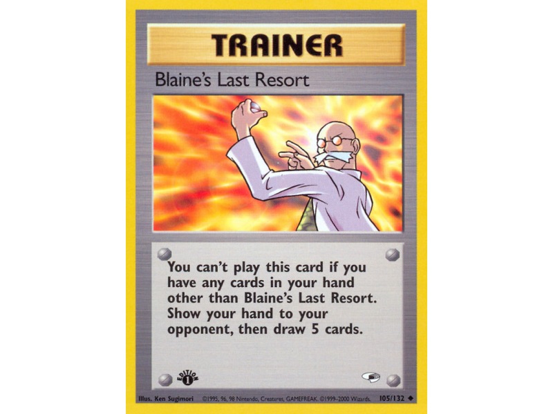 Blaine's Last Resort