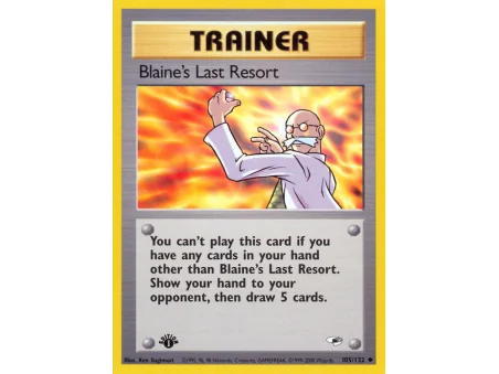 Blaine's Last Resort