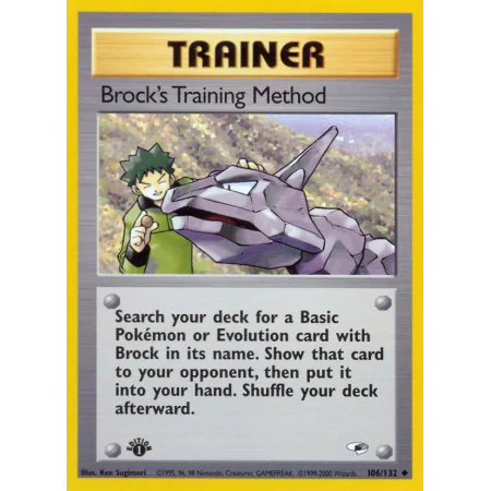 Brock's Training Method