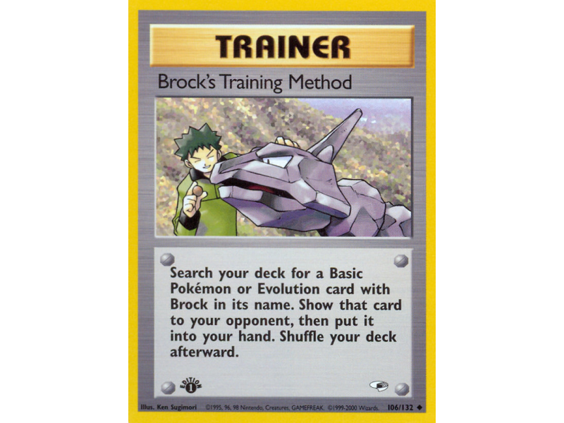 Brock's Training Method