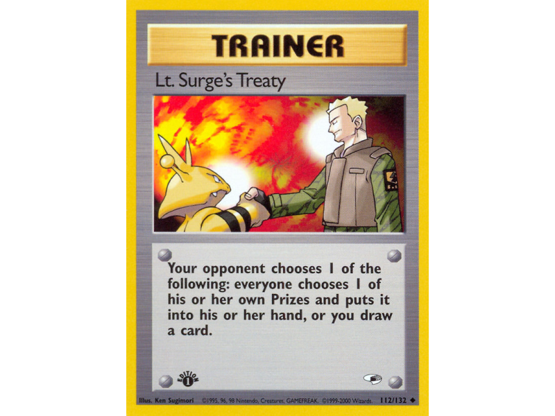 Lt. Surge's Treaty