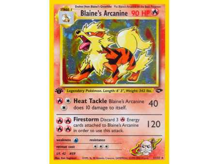 Blaine's Arcanine (Holo)