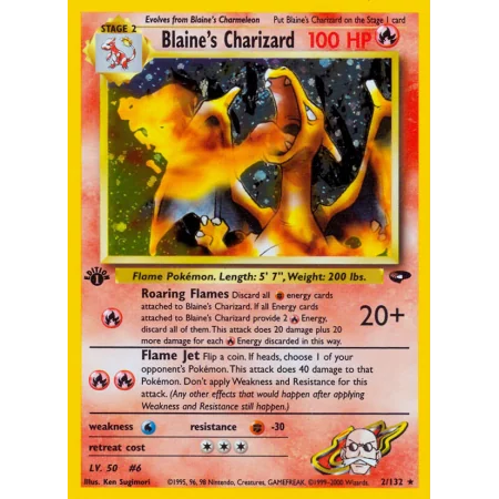 Blaine's Charizard (Holo)