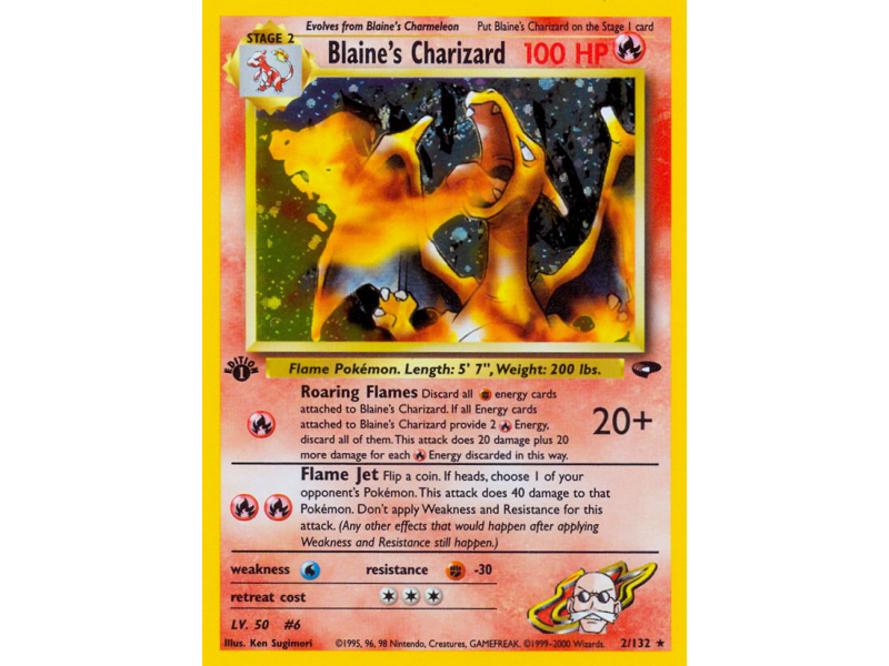 Blaine's Charizard (Holo)