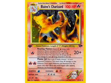 Blaine's Charizard (Holo)