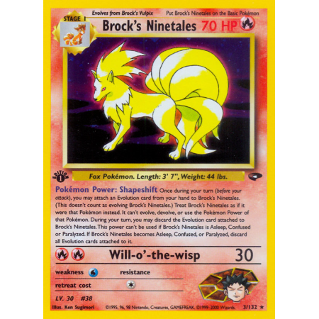 Brock's Ninetales (Holo)
