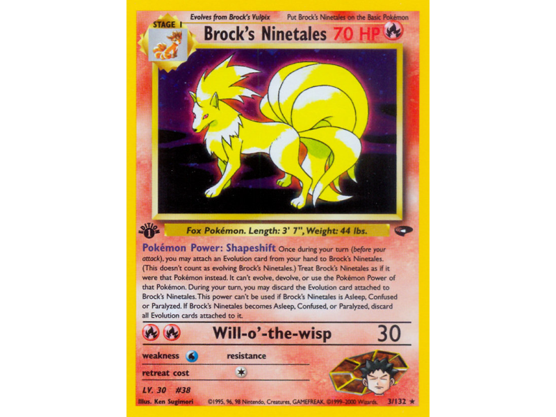 Brock's Ninetales (Holo)