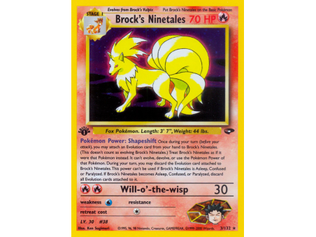 Brock's Ninetales (Holo)
