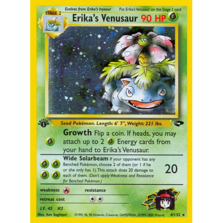 Erika's Venusaur (Holo)