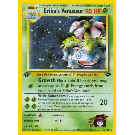 Erika's Venusaur (Holo)