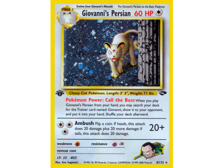 Giovanni's Persian (Holo)