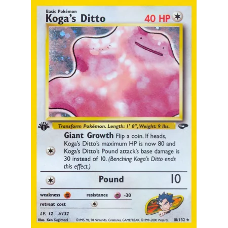 Koga's Ditto (Holo)