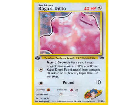 Koga's Ditto (Holo)