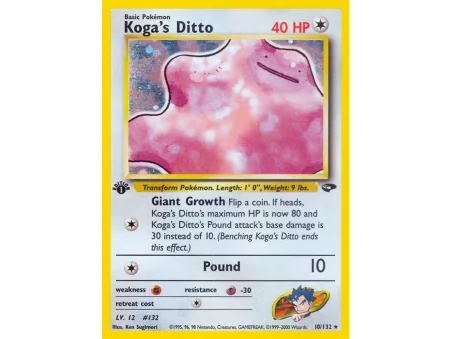 Koga's Ditto (Holo)