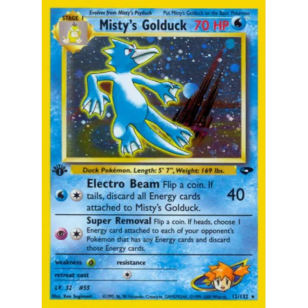 Misty's Golduck (Holo)