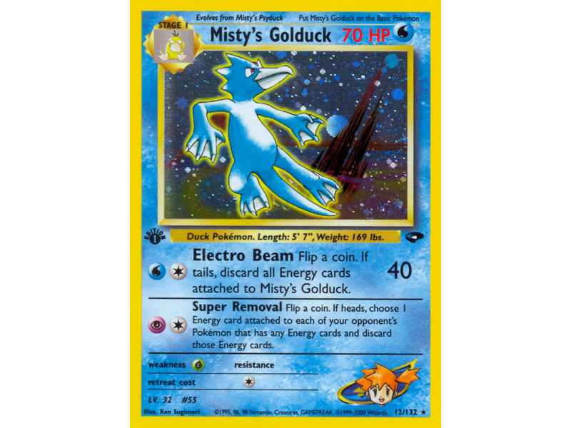 Misty's Golduck (Holo)