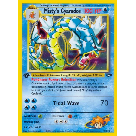 Misty's Gyarados (Holo)
