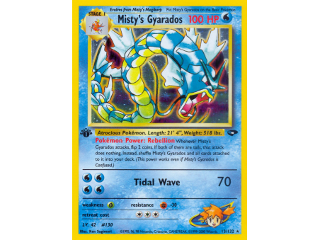Misty's Gyarados (Holo)