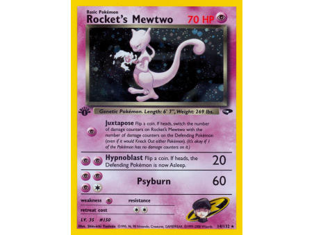 Rocket's Mewtwo (Holo)