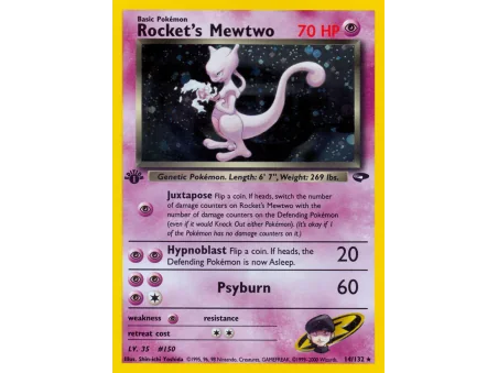 Rocket's Mewtwo (Holo)