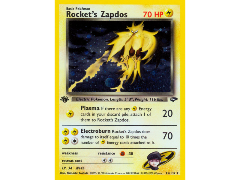 Rocket's Zapdos (Holo)