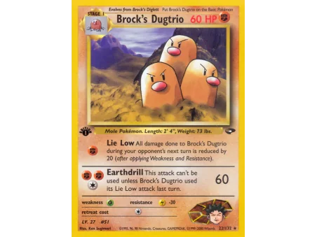 Brock's Dugtrio