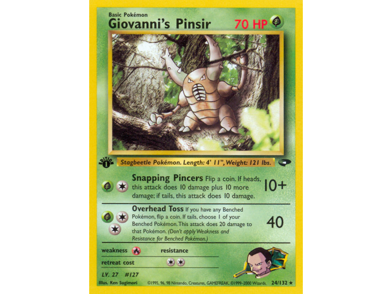 Giovanni's Pinsir