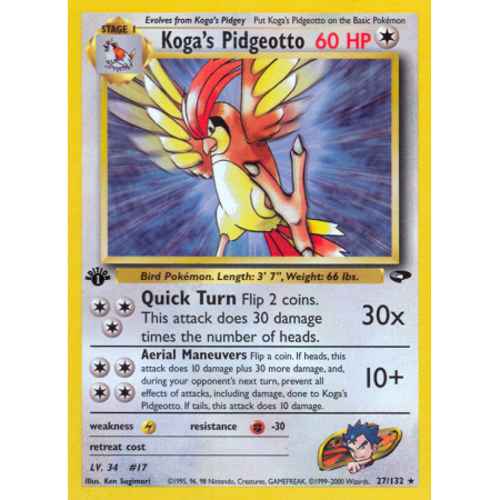 Koga's Pidgeotto