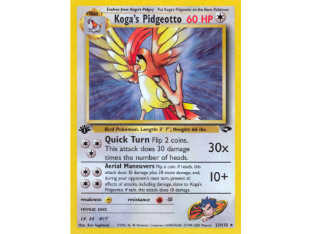 Koga's Pidgeotto