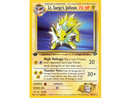 Lt. Surge's Jolteon