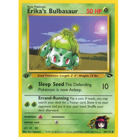 Erika's Bulbasaur