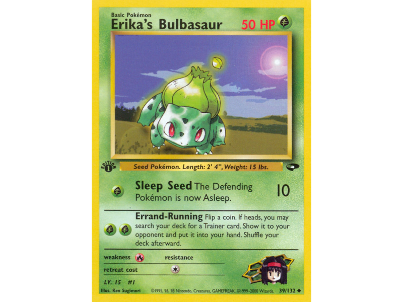 Erika's Bulbasaur