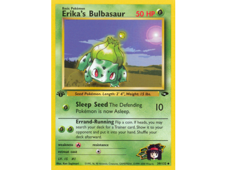 Erika's Bulbasaur