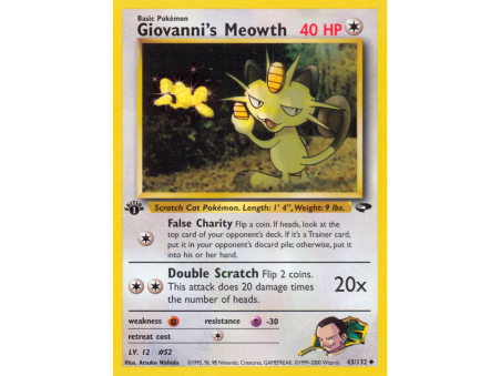 Giovanni's Meowth