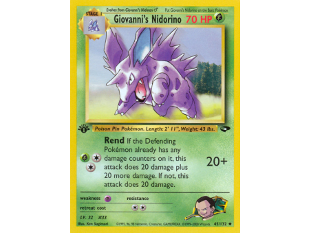 Giovanni's Nidorino